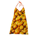 Desigual Orange Print Halter Dress