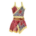 Zone Bleue Floral & Lace Mesh