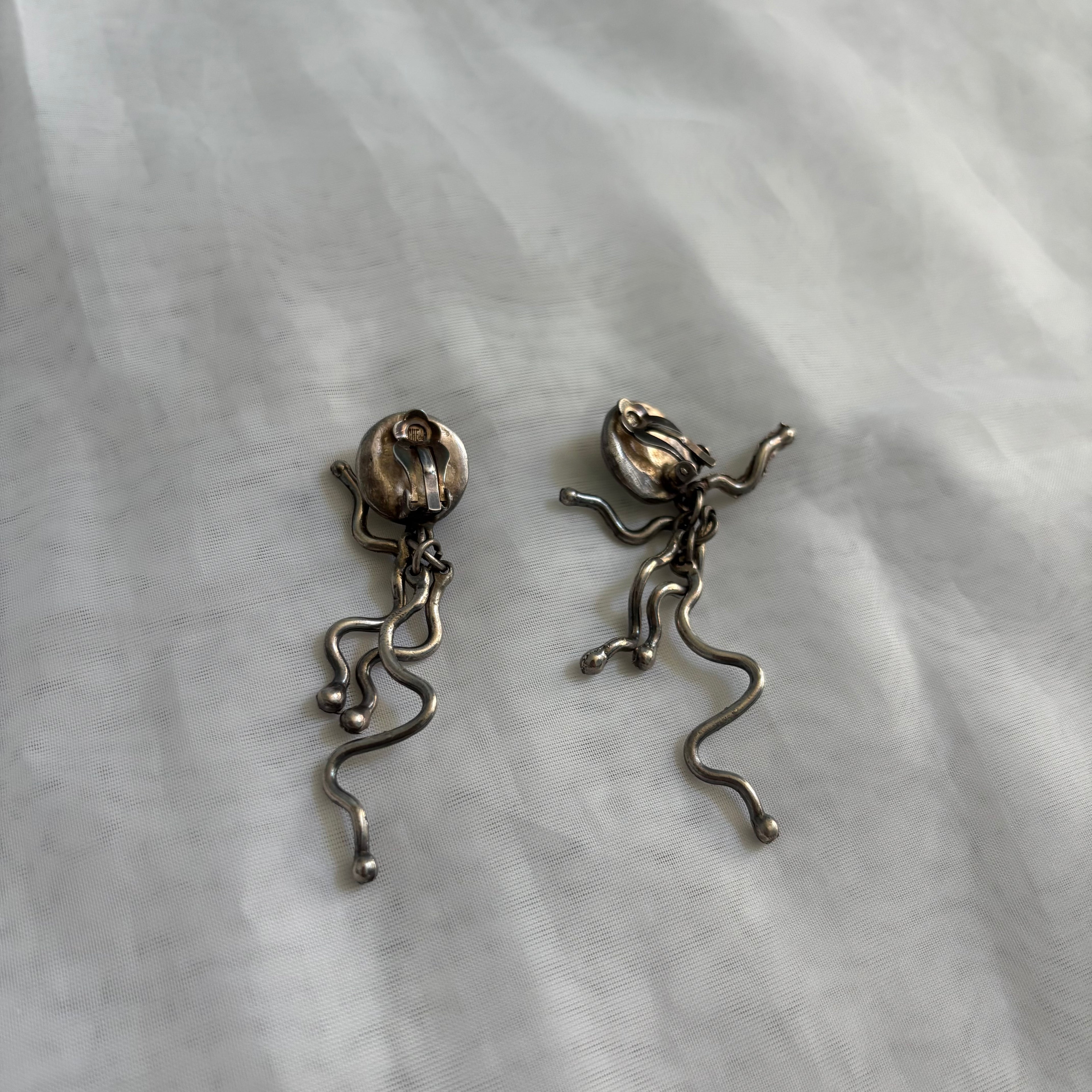Biche de Bere Goddess Clip On Earrings
