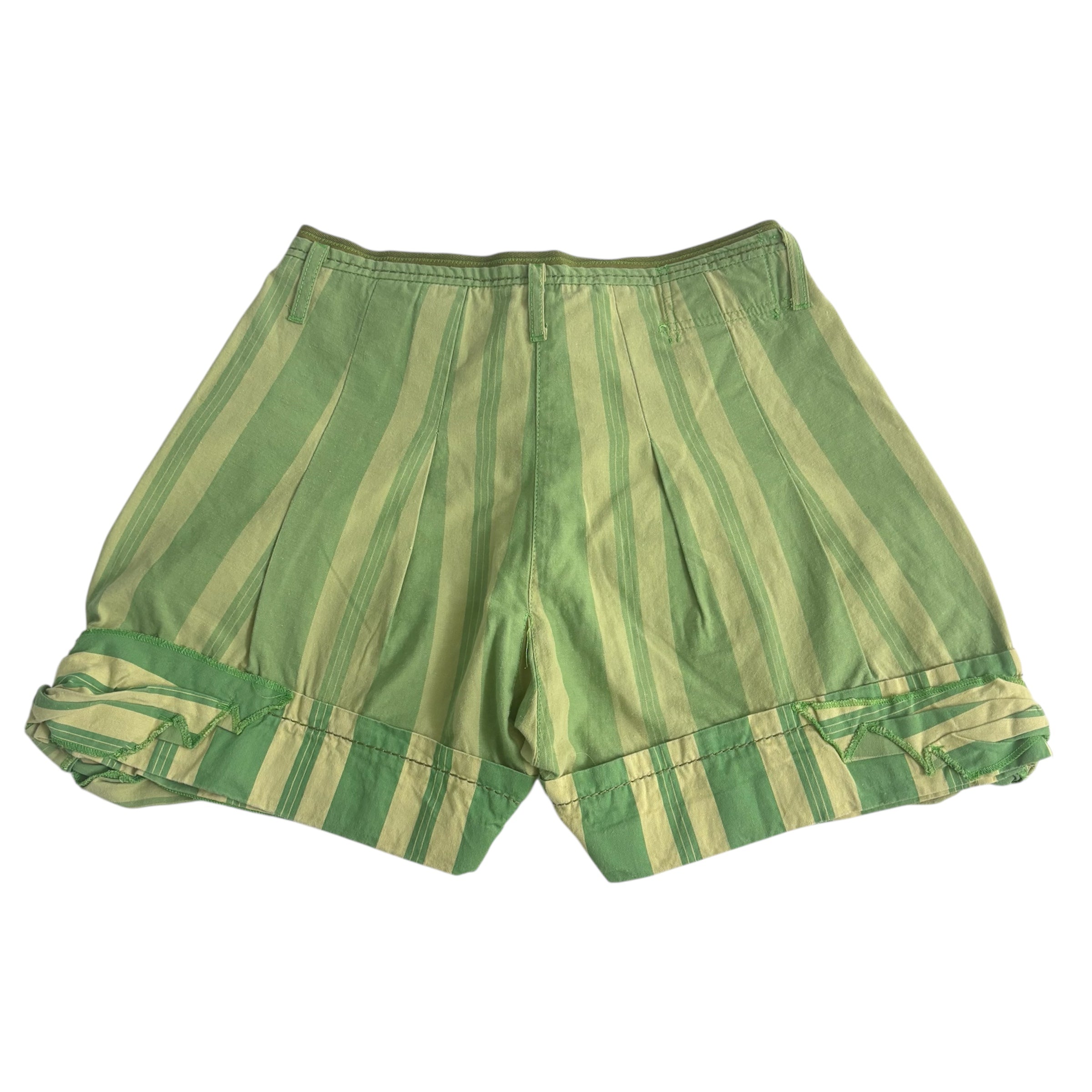 Marithe Francois Girbaud Striped Shorts