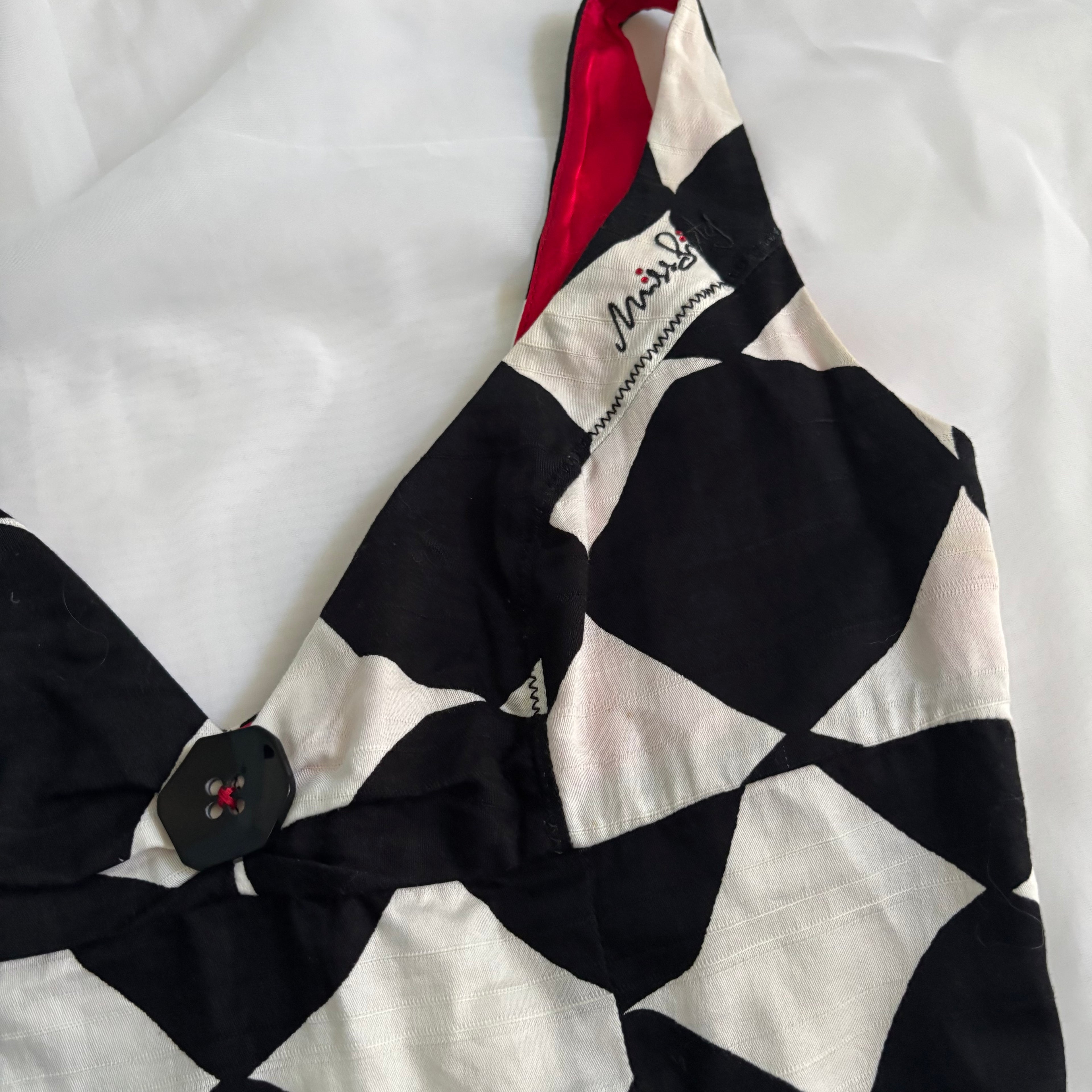 Miss Sixty Checkered Circus Dress