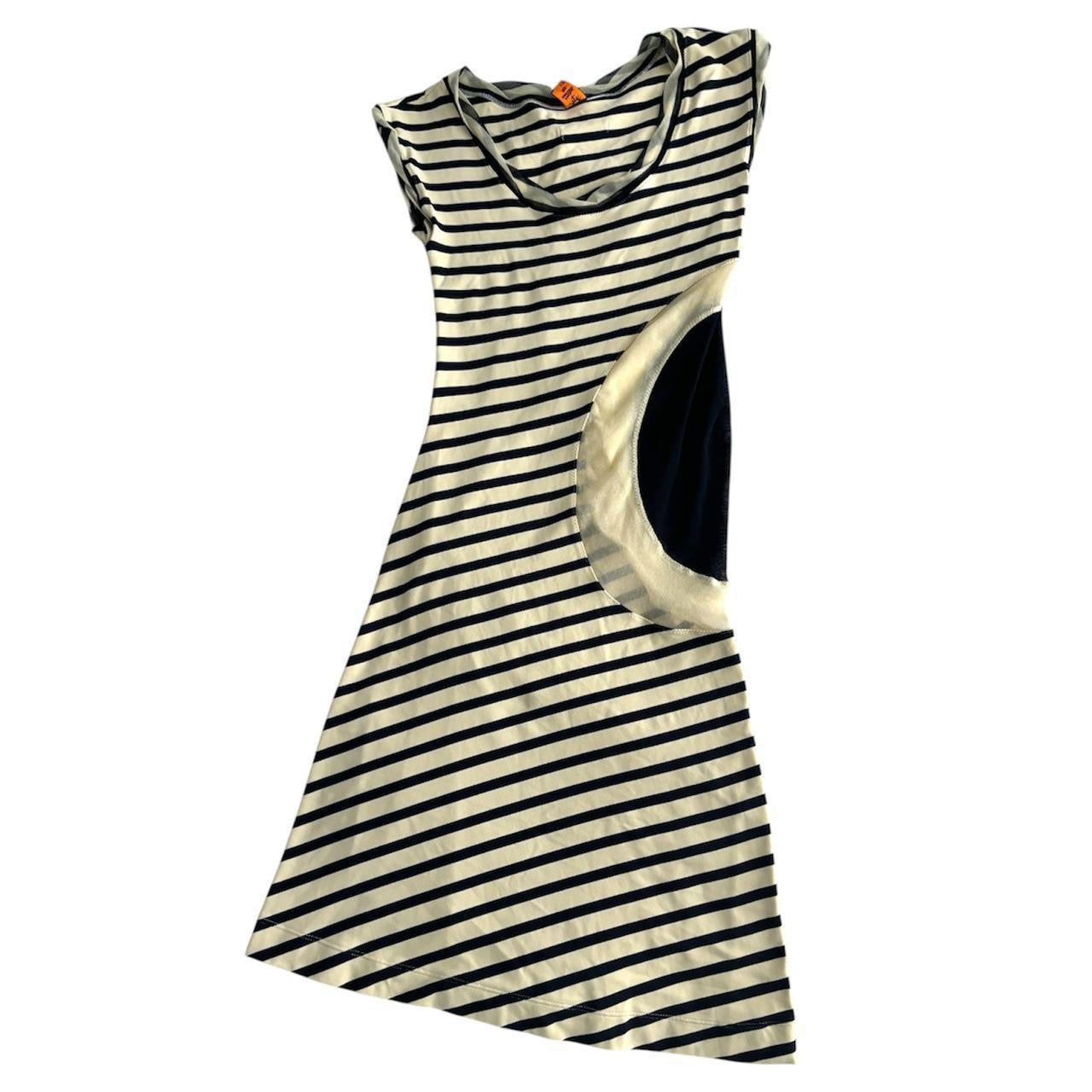 Jean Paul Gaultier Striped Dress Set