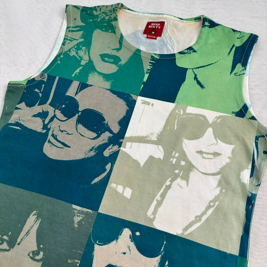 Miss Sixty Sunglasses Collage Top