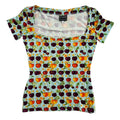 Versace Fruit Print Top