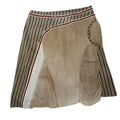 Italian Striped Linen Skirt