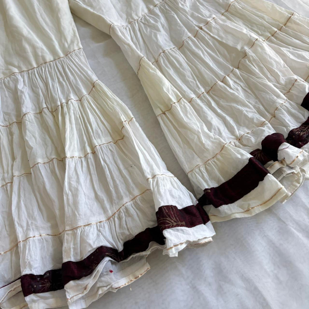 Vintage Boho Bell Bottom Pants