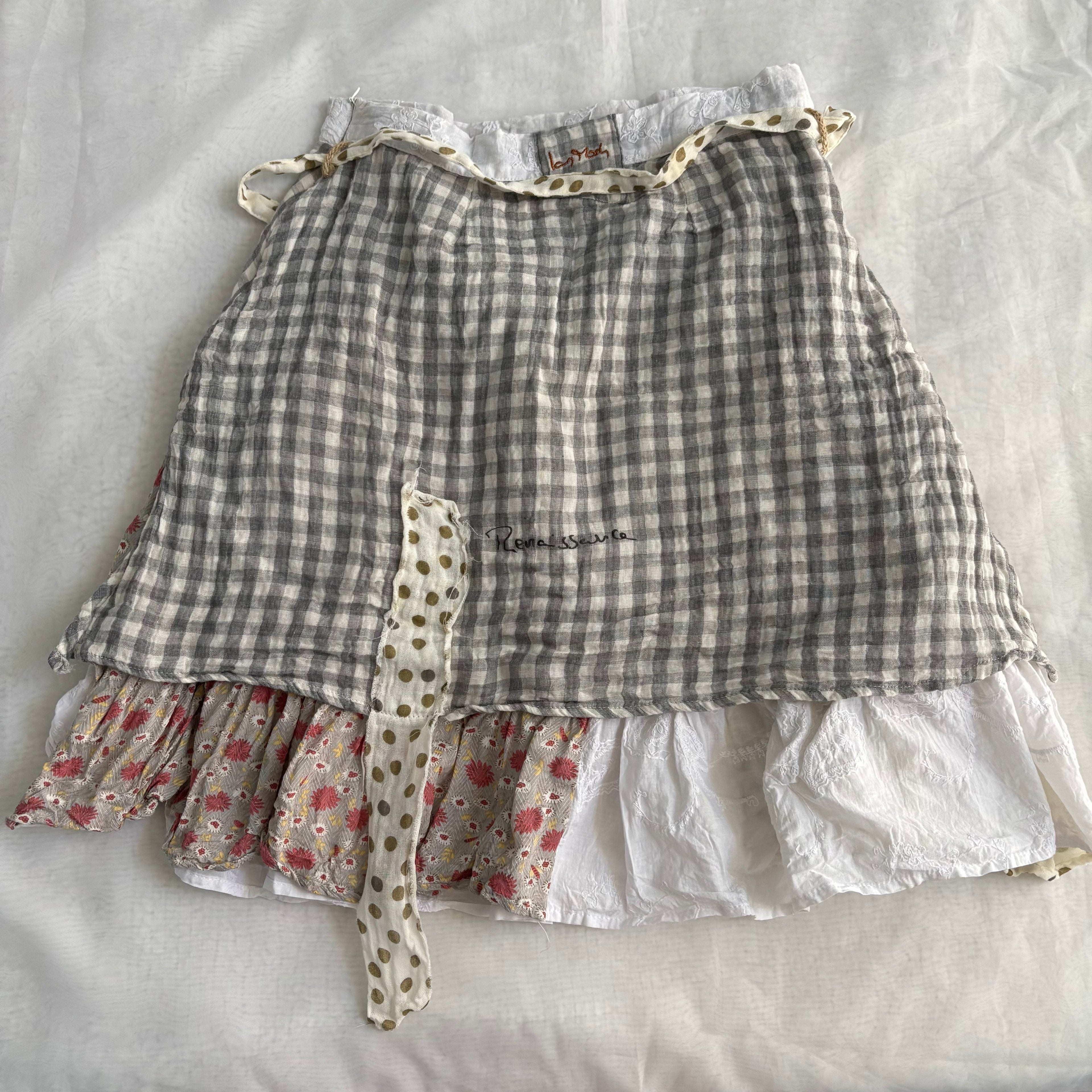 Cotton 3 Piece Top & Skirt Set
