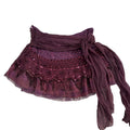 Pinko Silk Beaded Skirt