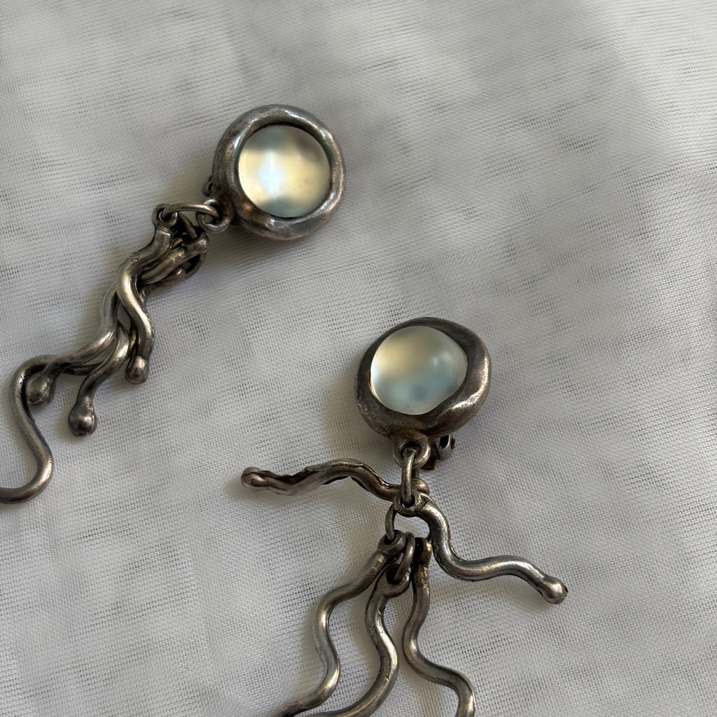Biche de Bere Goddess Clip On Earrings