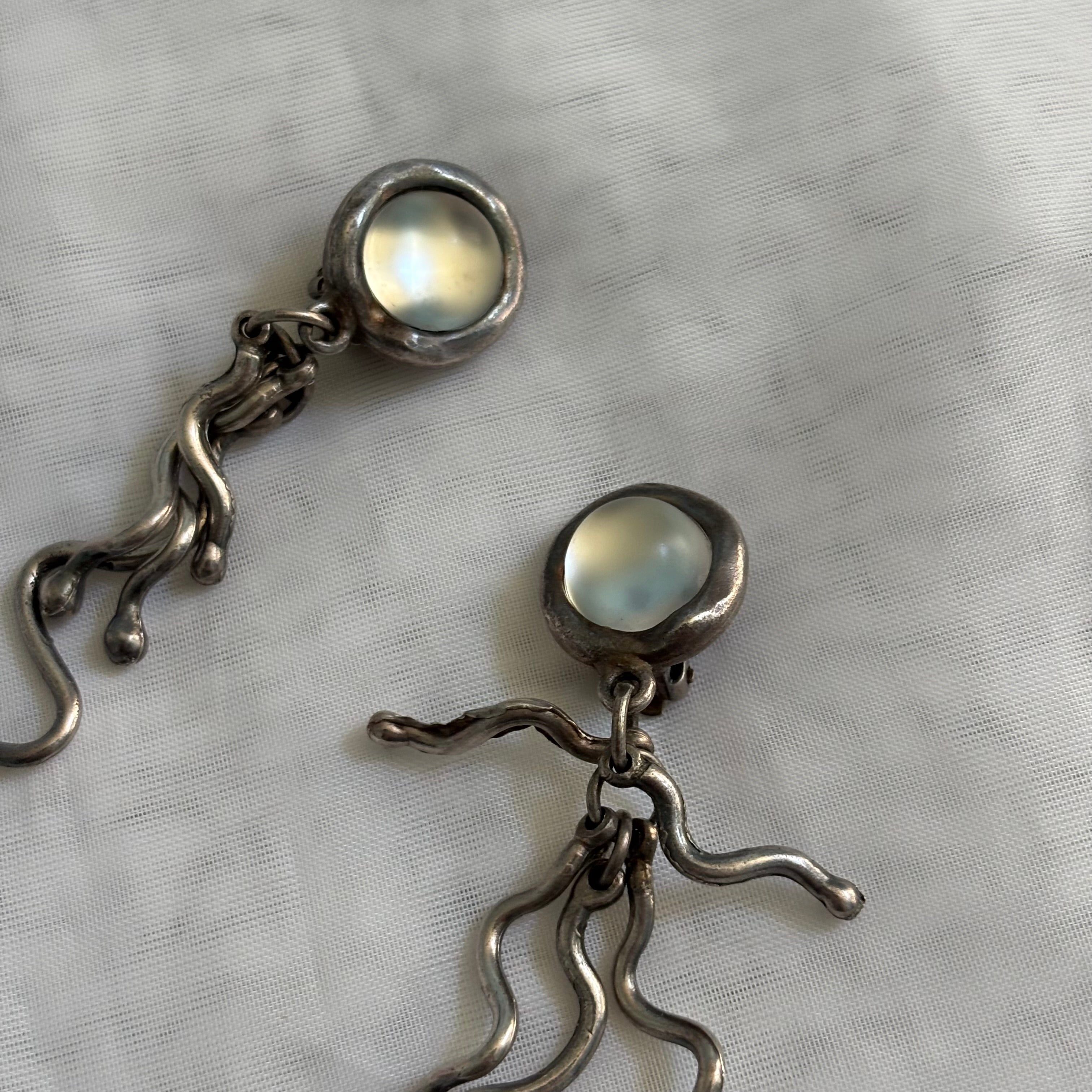 Biche de Bere Goddess Clip On Earrings