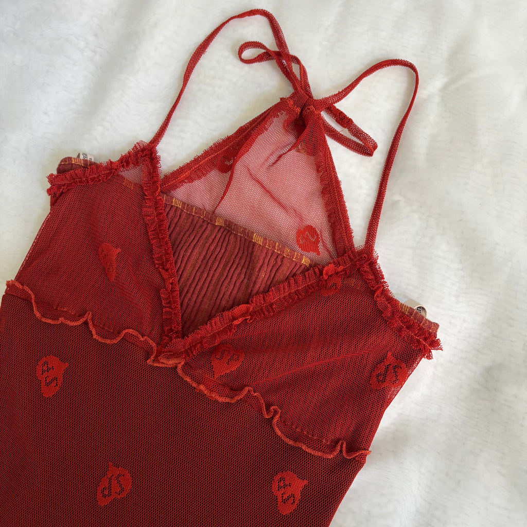 Italian Asymmetrical Heart Dress
