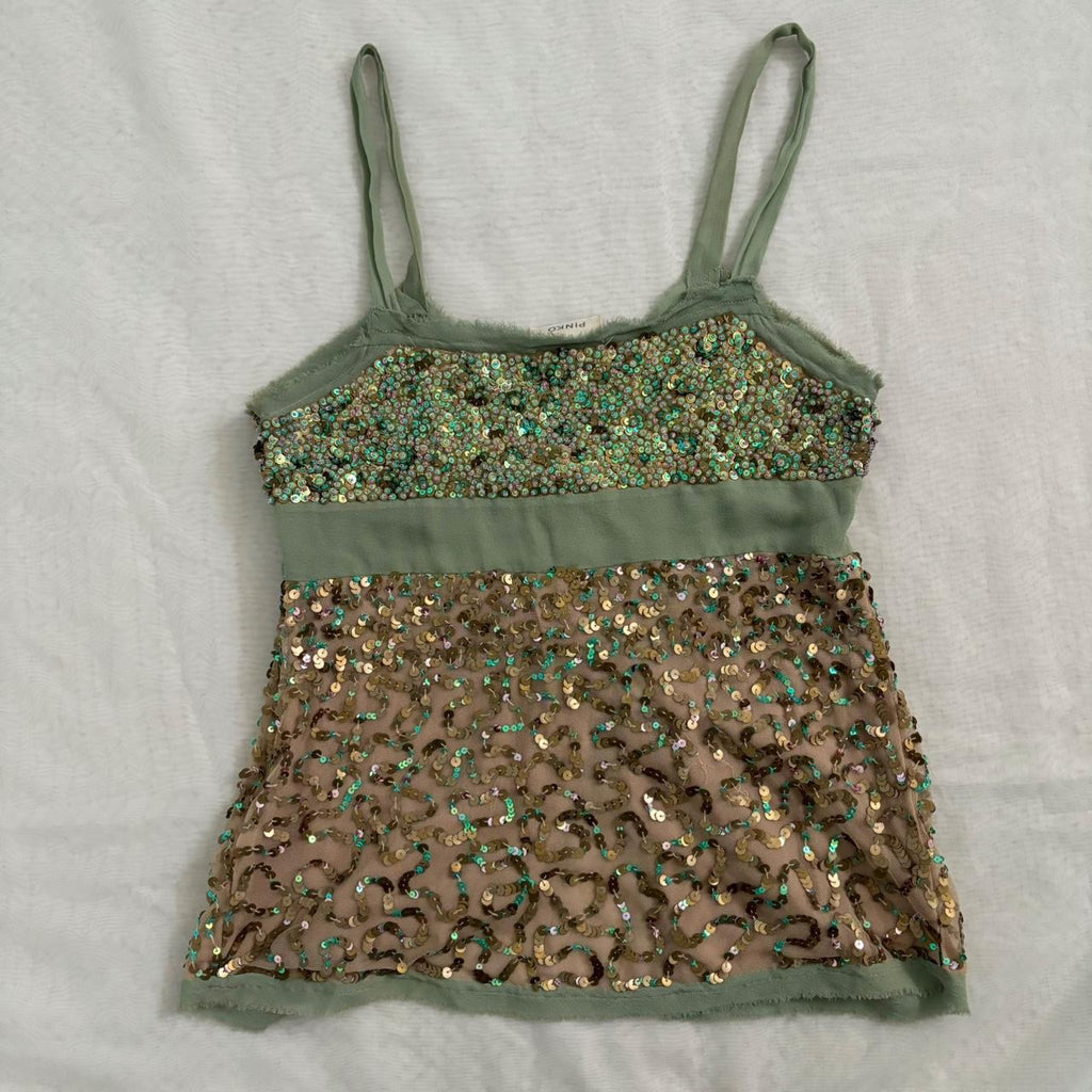 Pinko Sequin Mermaid Top