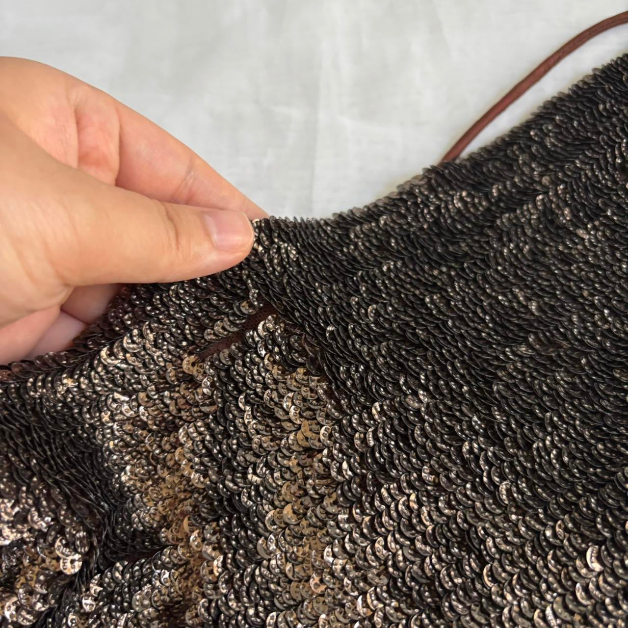 Pinko Sequined Cowl Neck Top