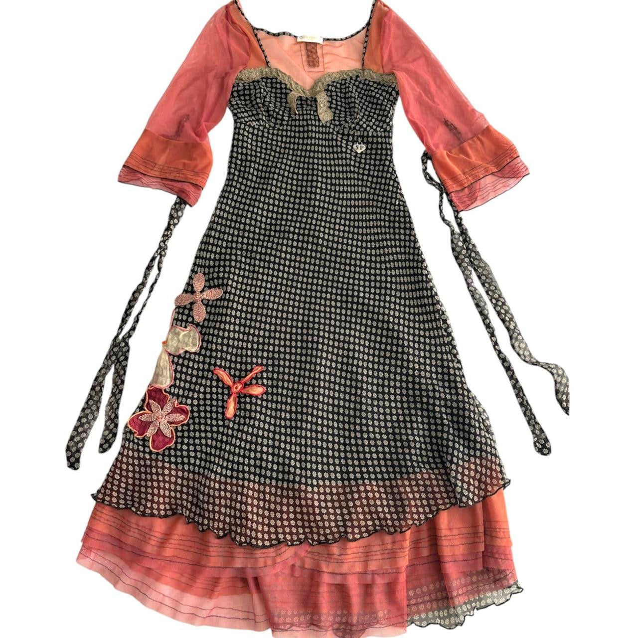 Italian Silk Daisy Dress