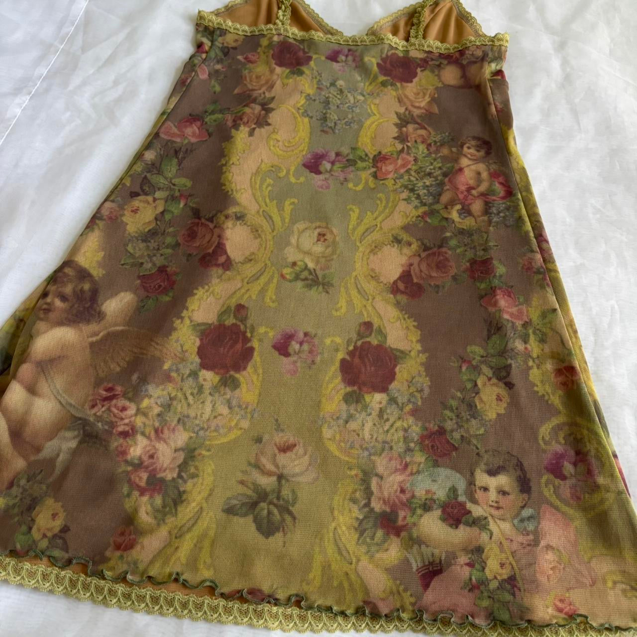 Michal Negrin Cherub Slip Dress