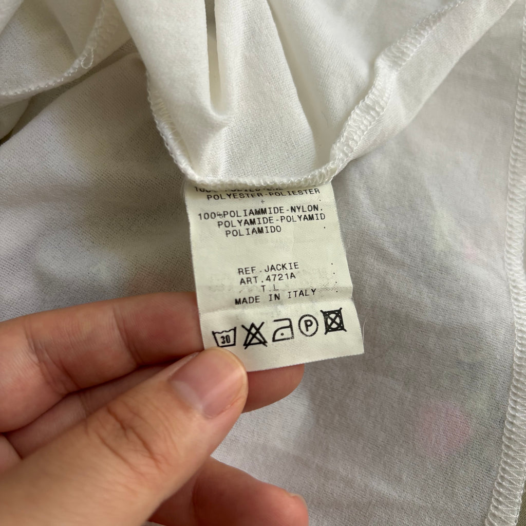 Vintage Italian Mesh Mutli Pattern dress