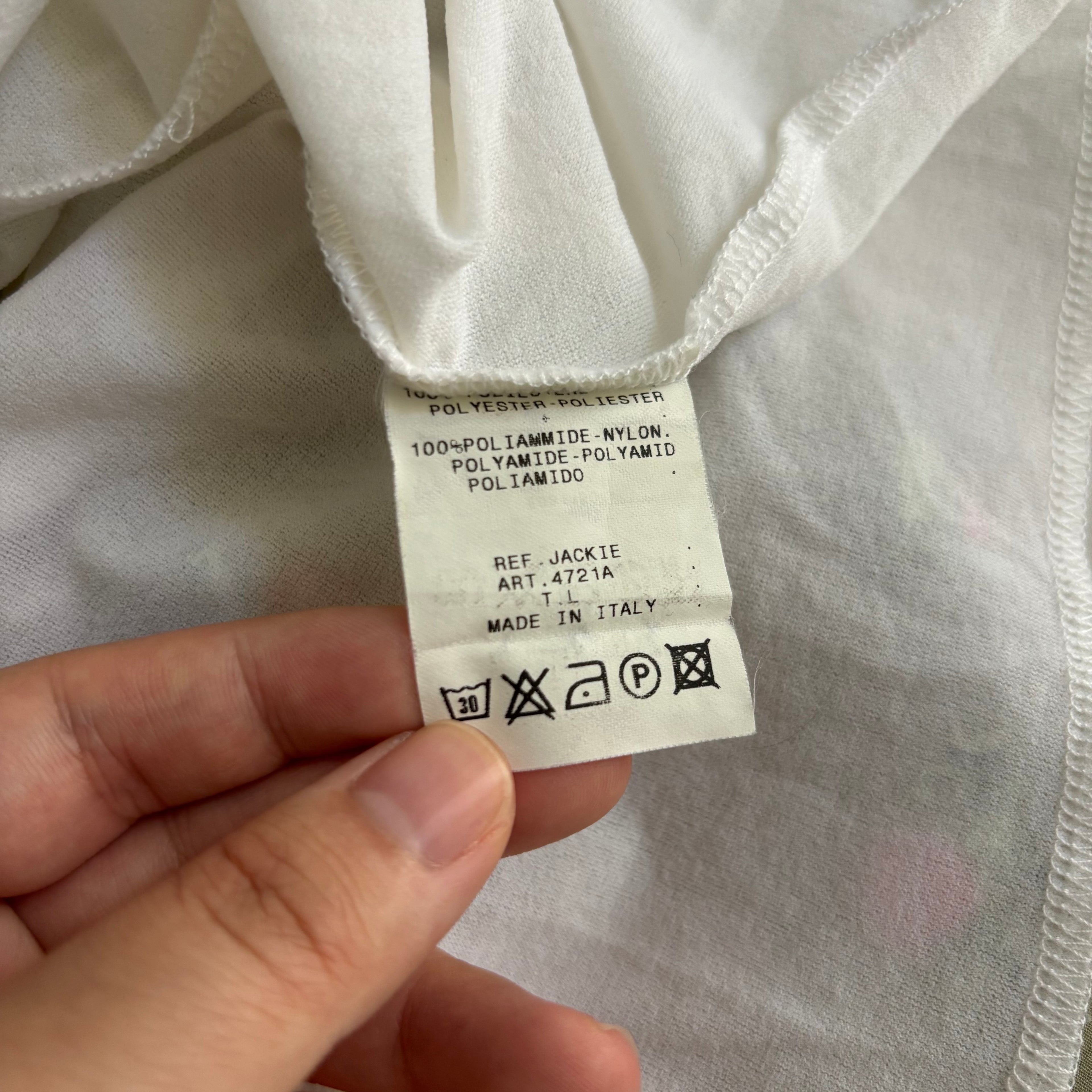 Vintage Italian Mesh Mutli Pattern dress