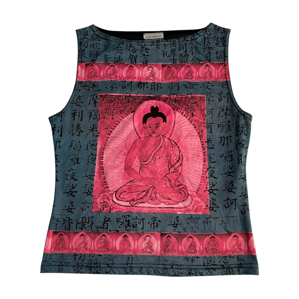 Buddha Graphic Tank Top