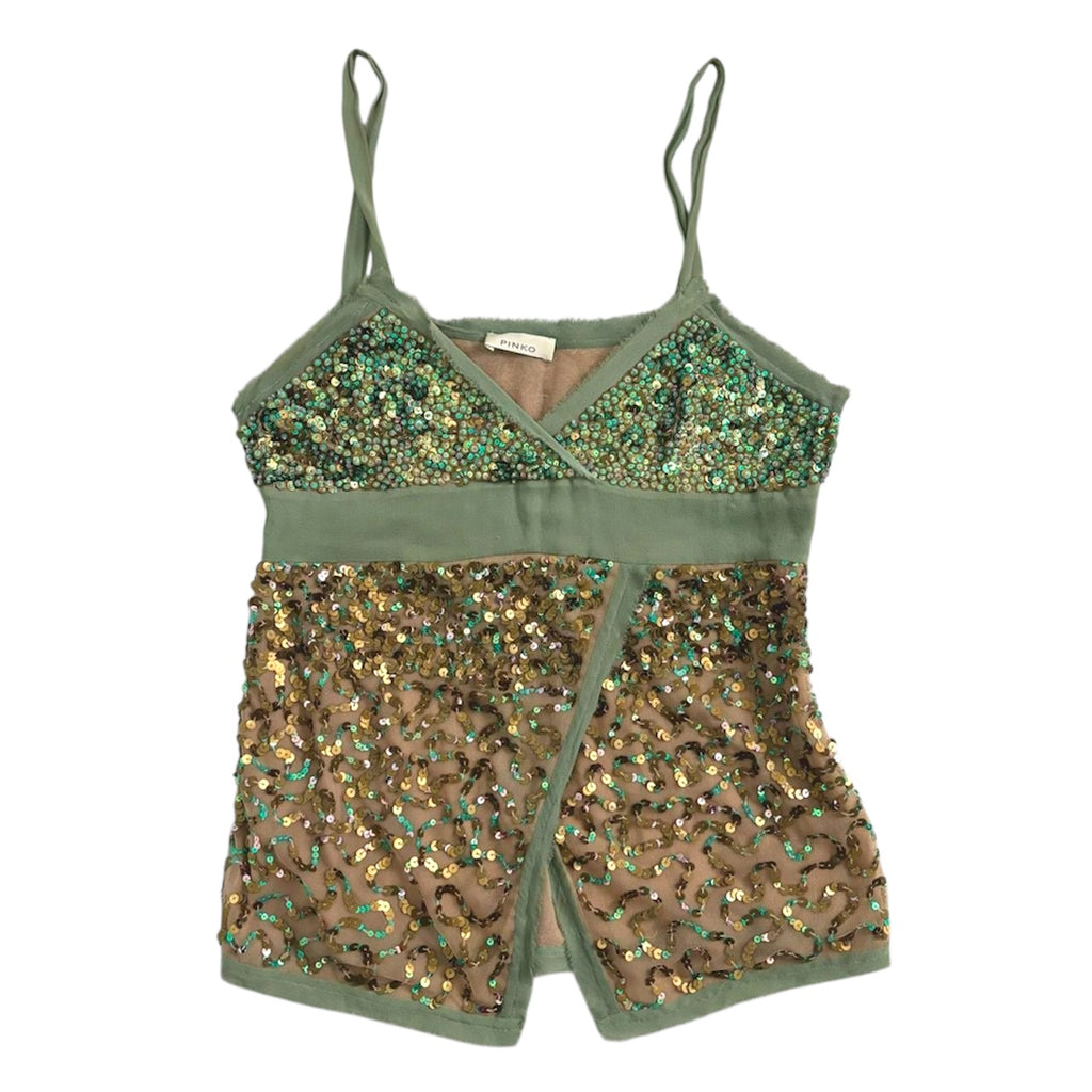 Pinko Sequin Mermaid Top