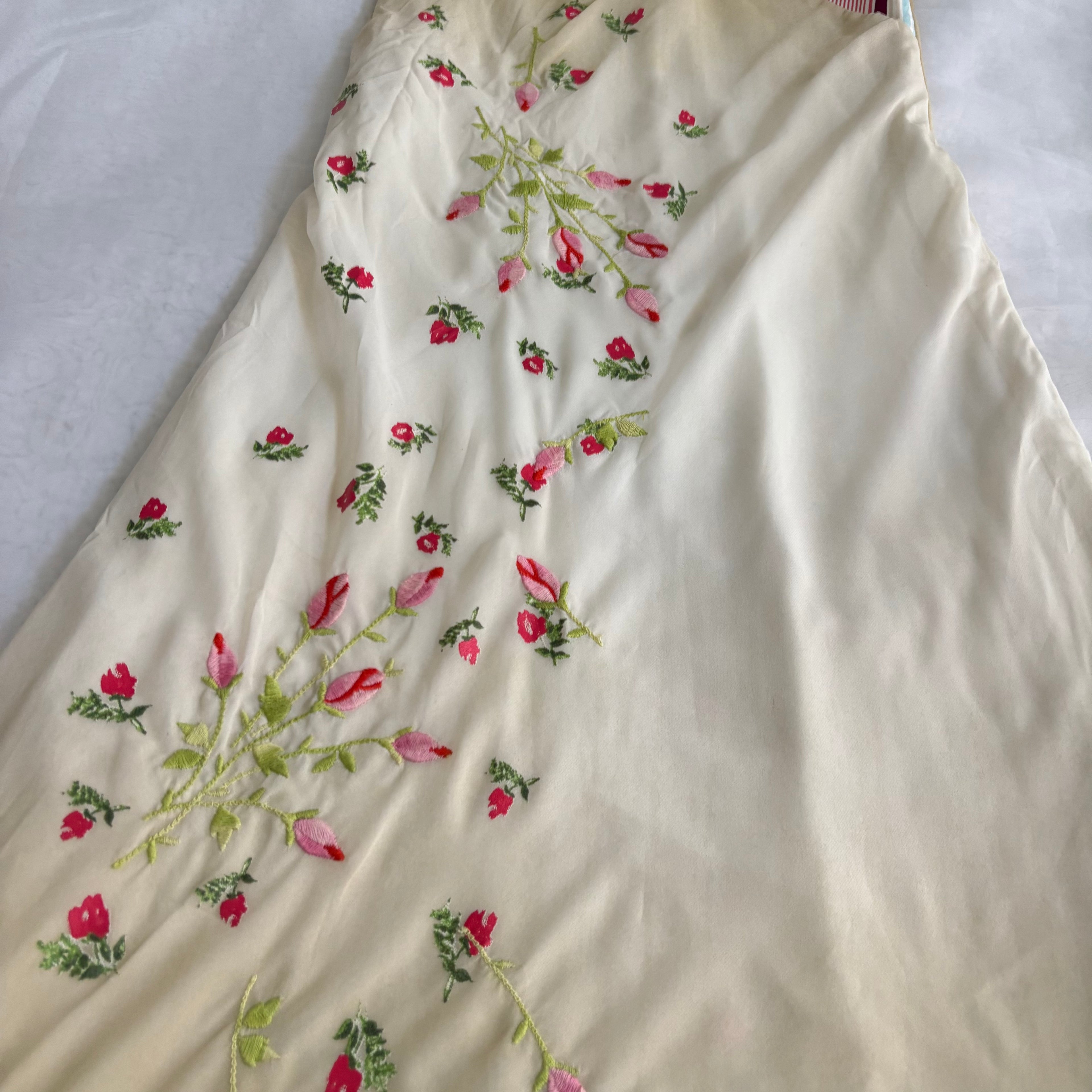 Vintage Italian Mesh Mutli Pattern dress