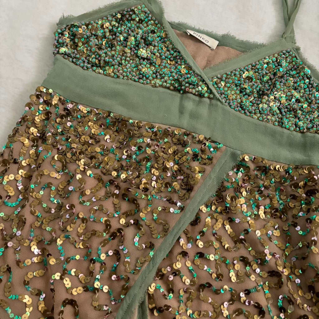 Pinko Sequin Mermaid Top