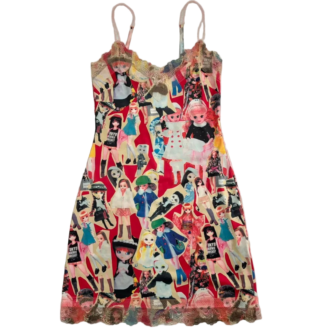 Italian Otitude Doll Print Dress