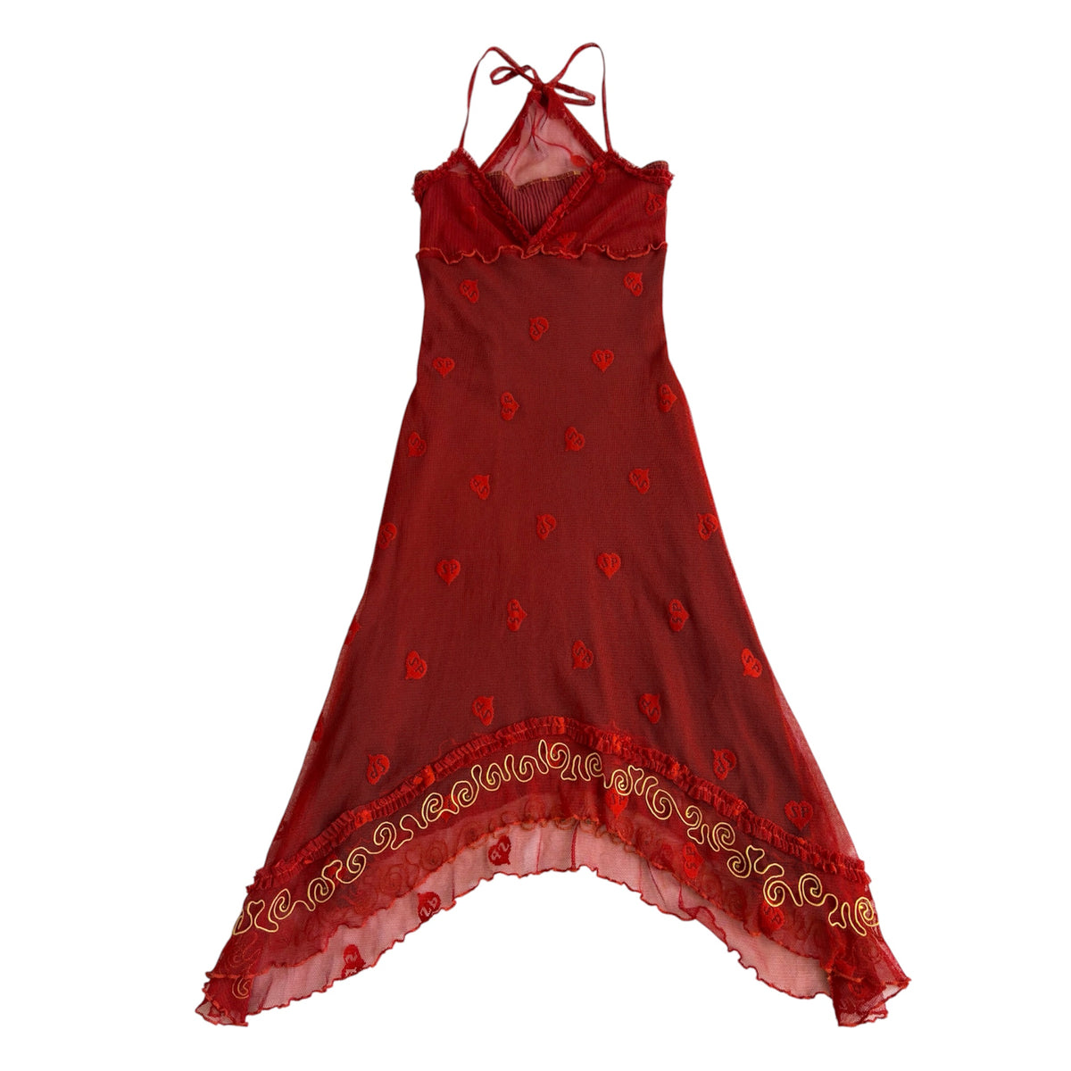 Italian Asymmetrical Heart Dress
