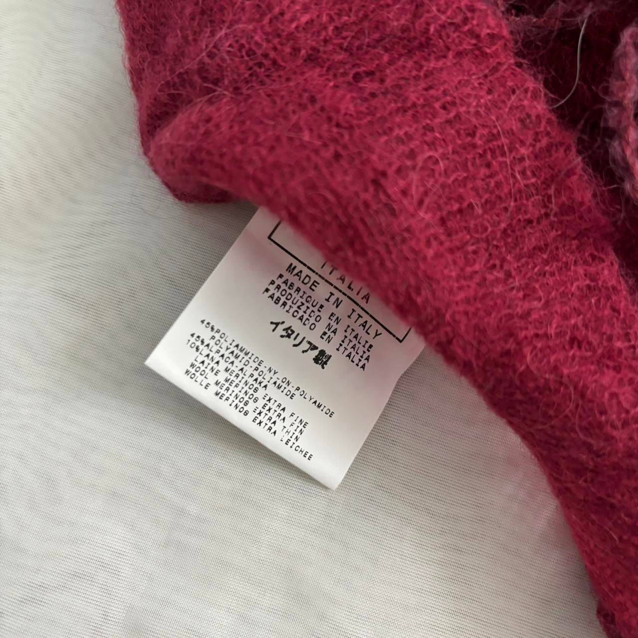 G Ferre Floral Alpaca Blend Top