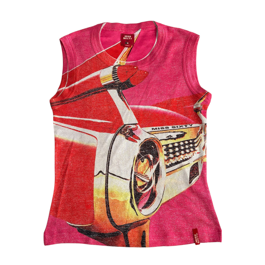Miss Sixty Car Graphic Top