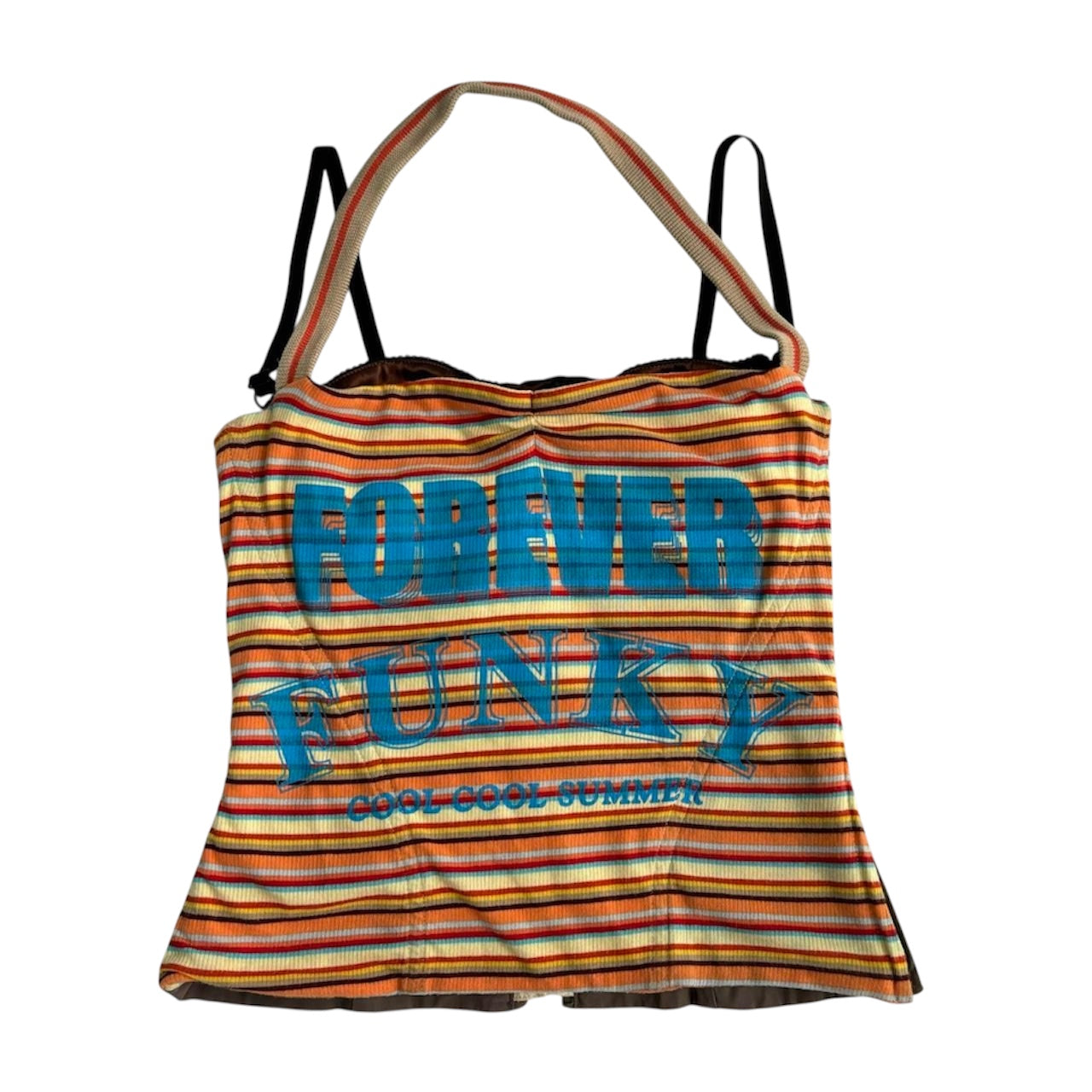 D&G Forever Funky Striped Corset