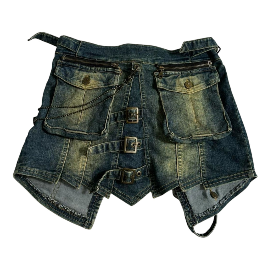 Ozz On Japan Distressed Jean Belt
