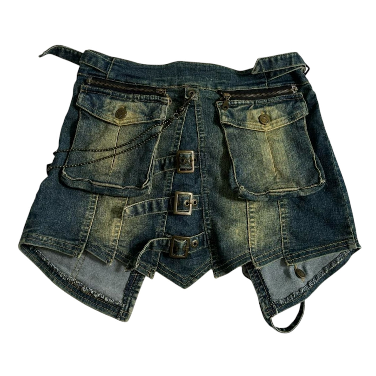 Ozz On Japan Distressed Jean Belt