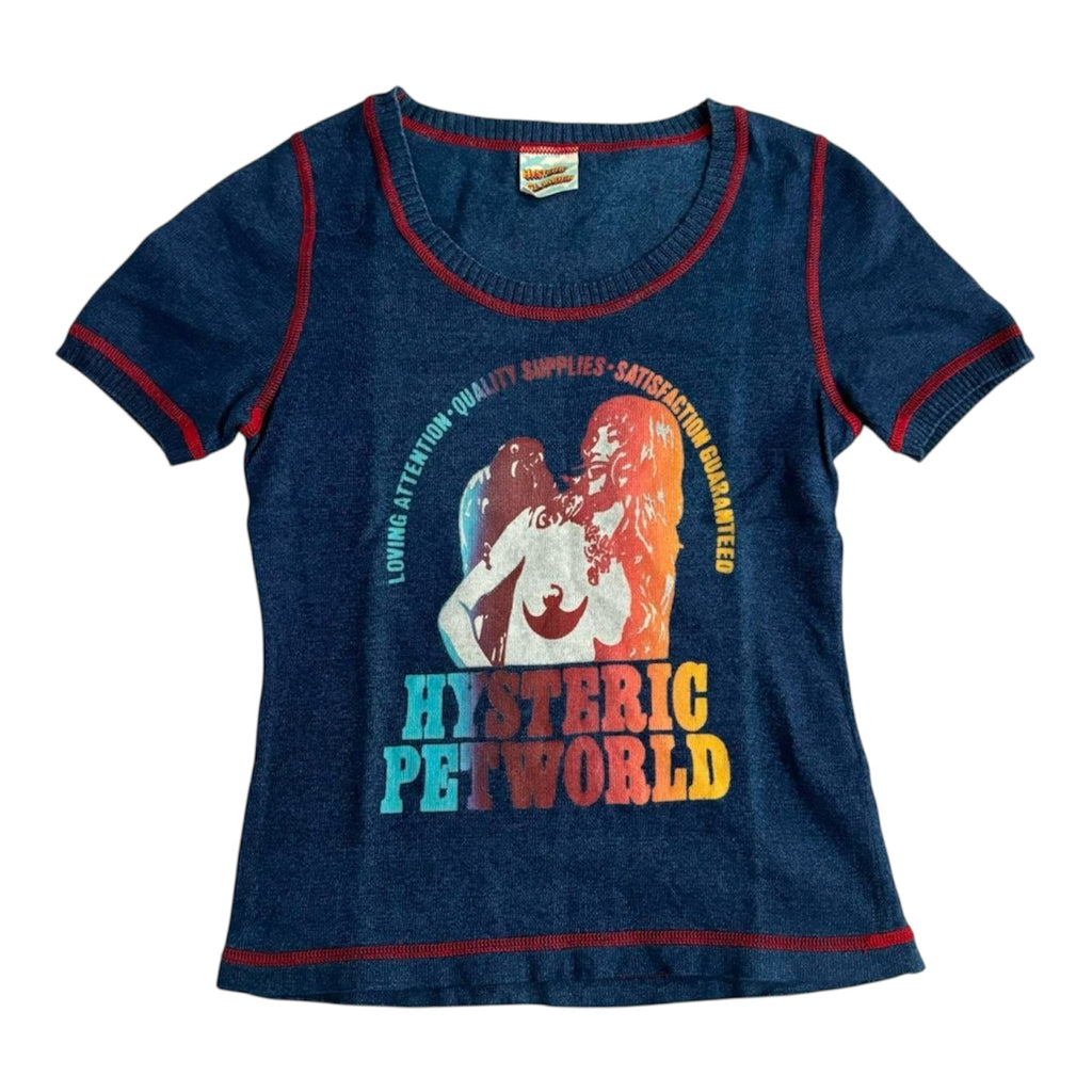 Hysteric Glamour Cotton Knit Top