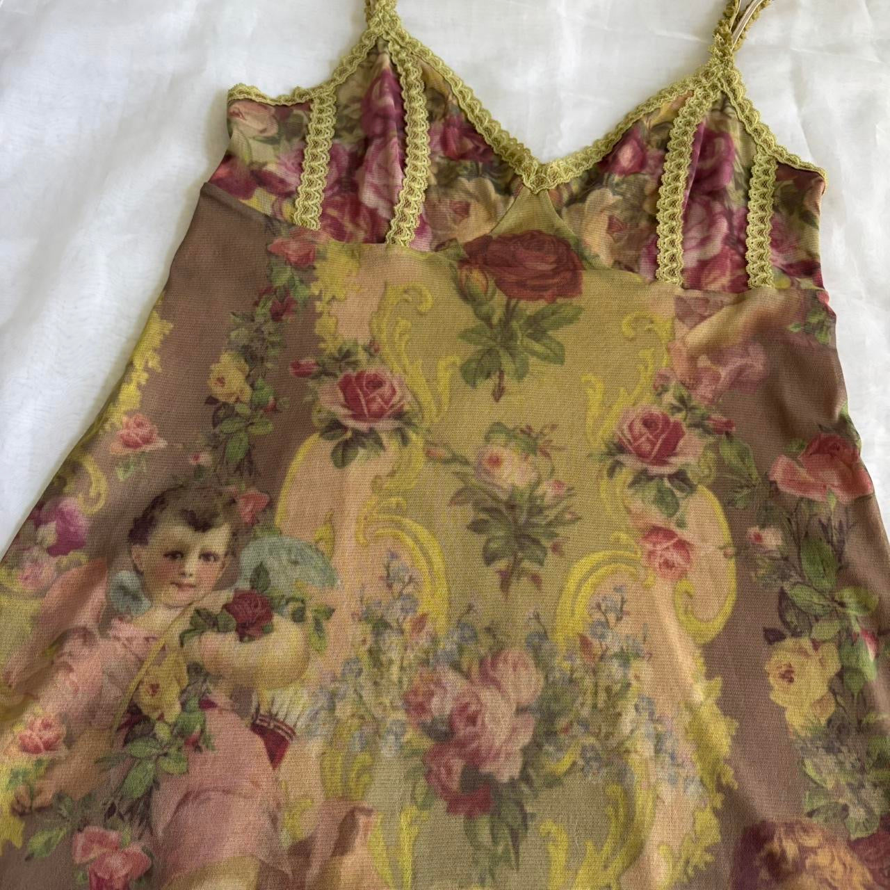 Michal Negrin Cherub Slip Dress