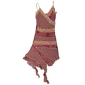 Zone Bleue Knit & Mesh Dress