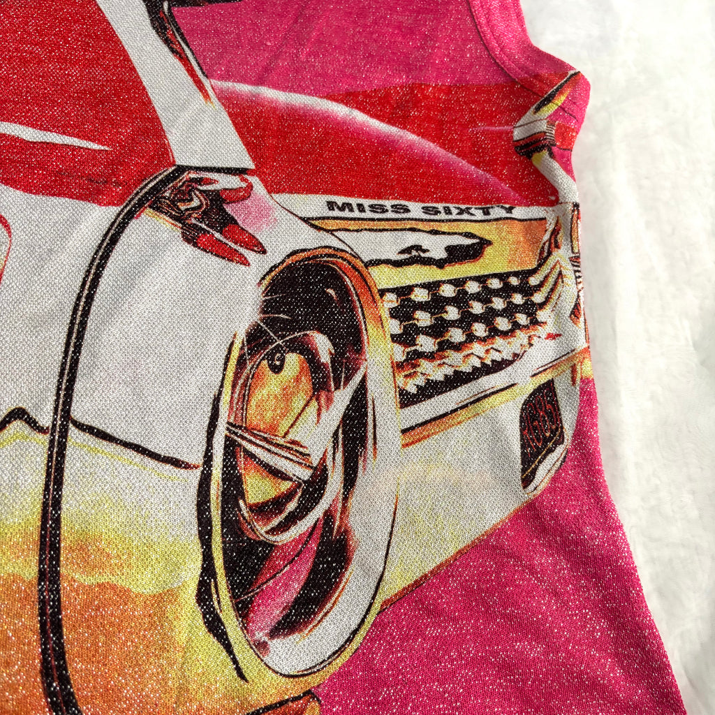 Miss Sixty Car Graphic Top