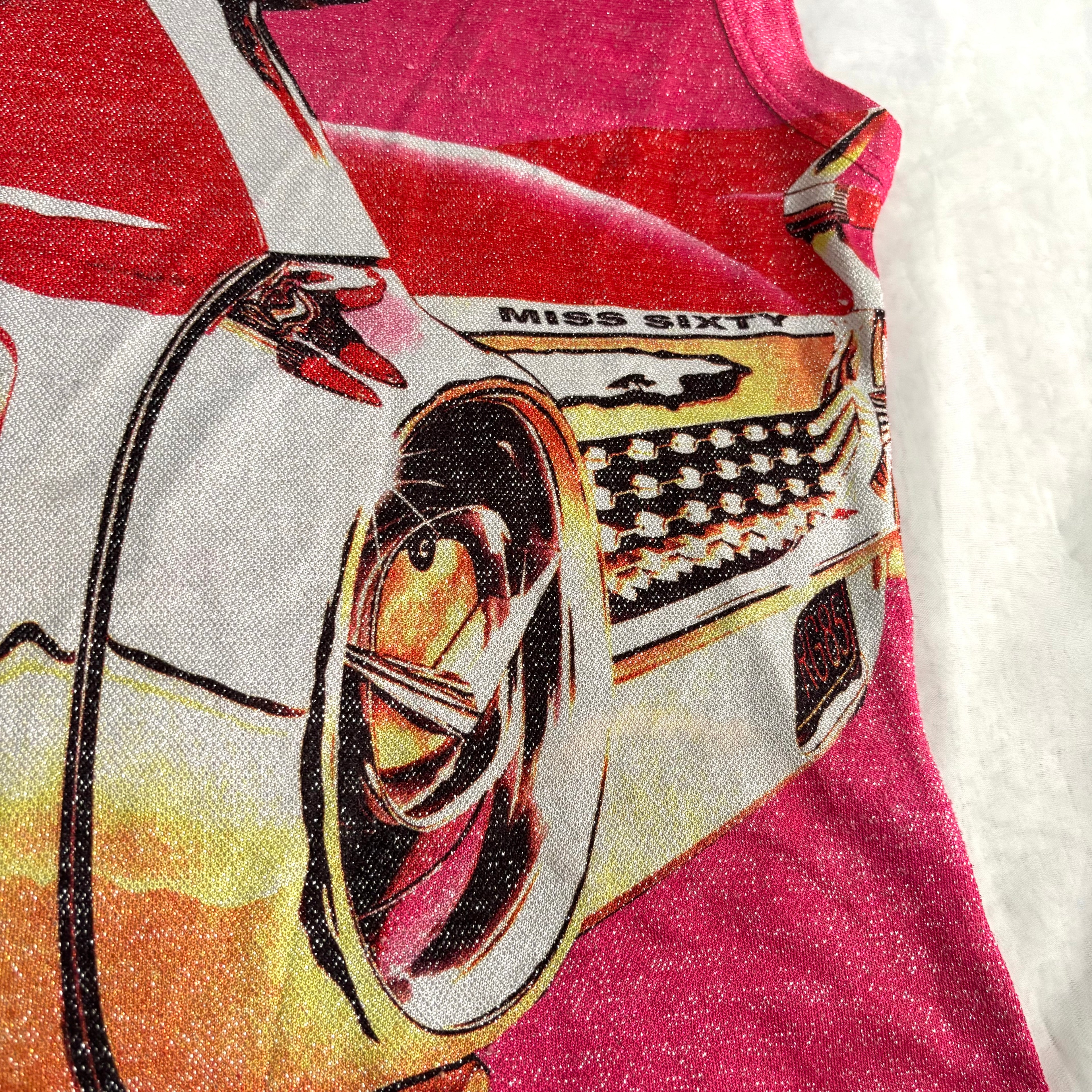 Miss Sixty Car Graphic Top