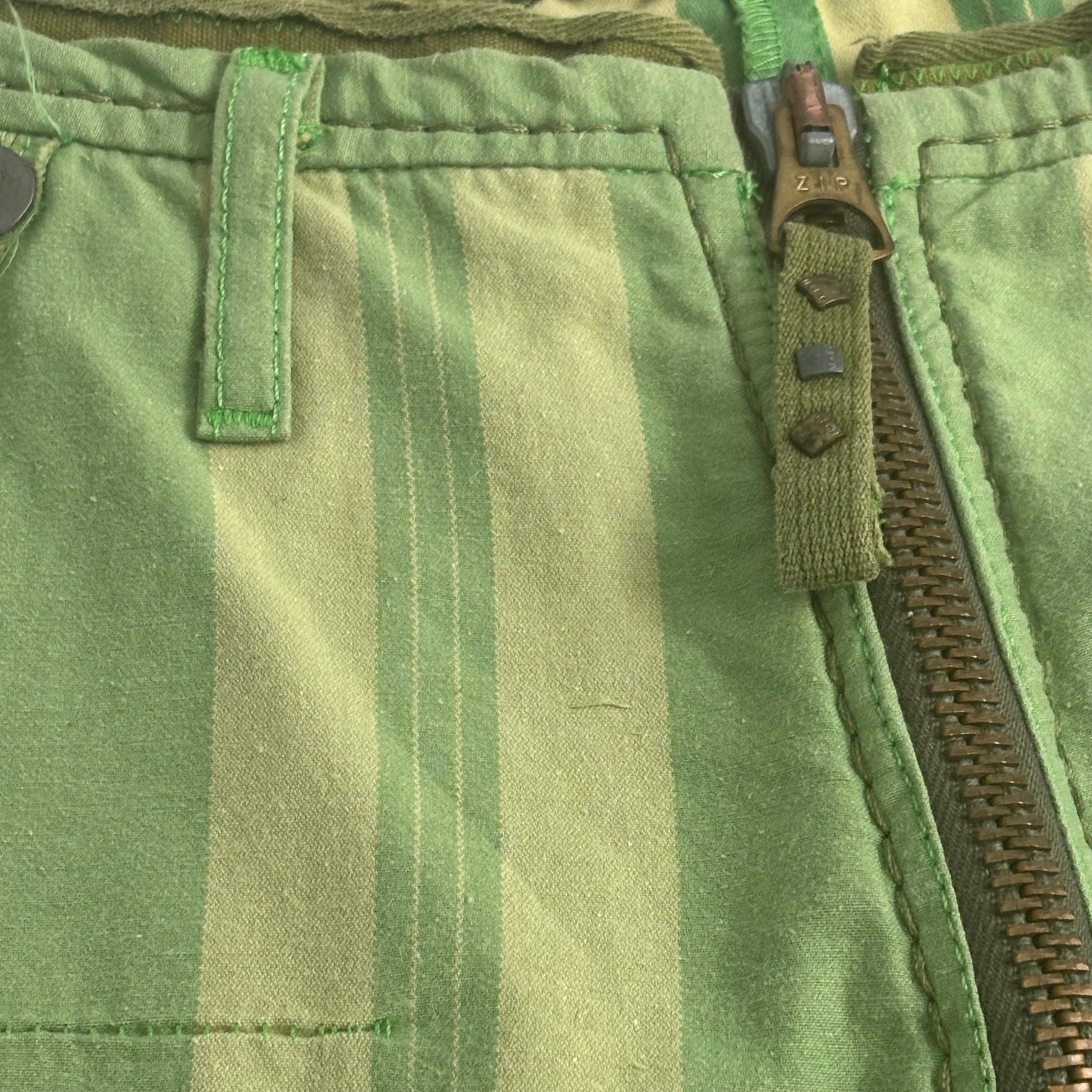 Marithe Francois Girbaud Striped Shorts