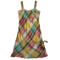 French Brand Plaid Tweed Dress