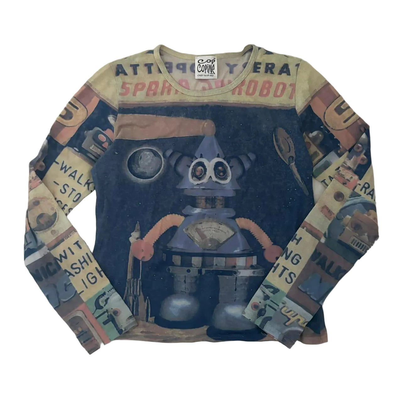 Cop Copine Robot Mesh