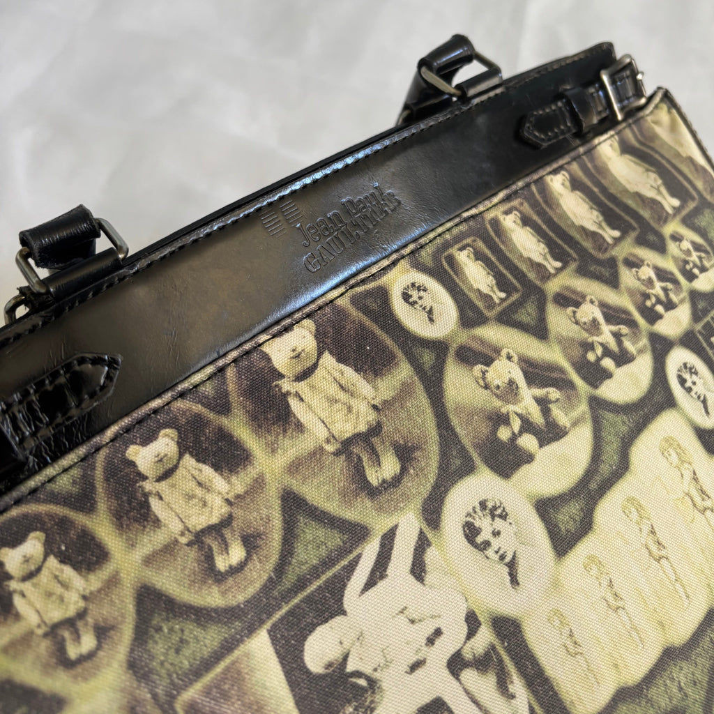 Jean Paul Gaultier Teddy Bear Portrait Bag