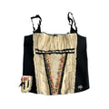 VDP Floral Embroidered Corset