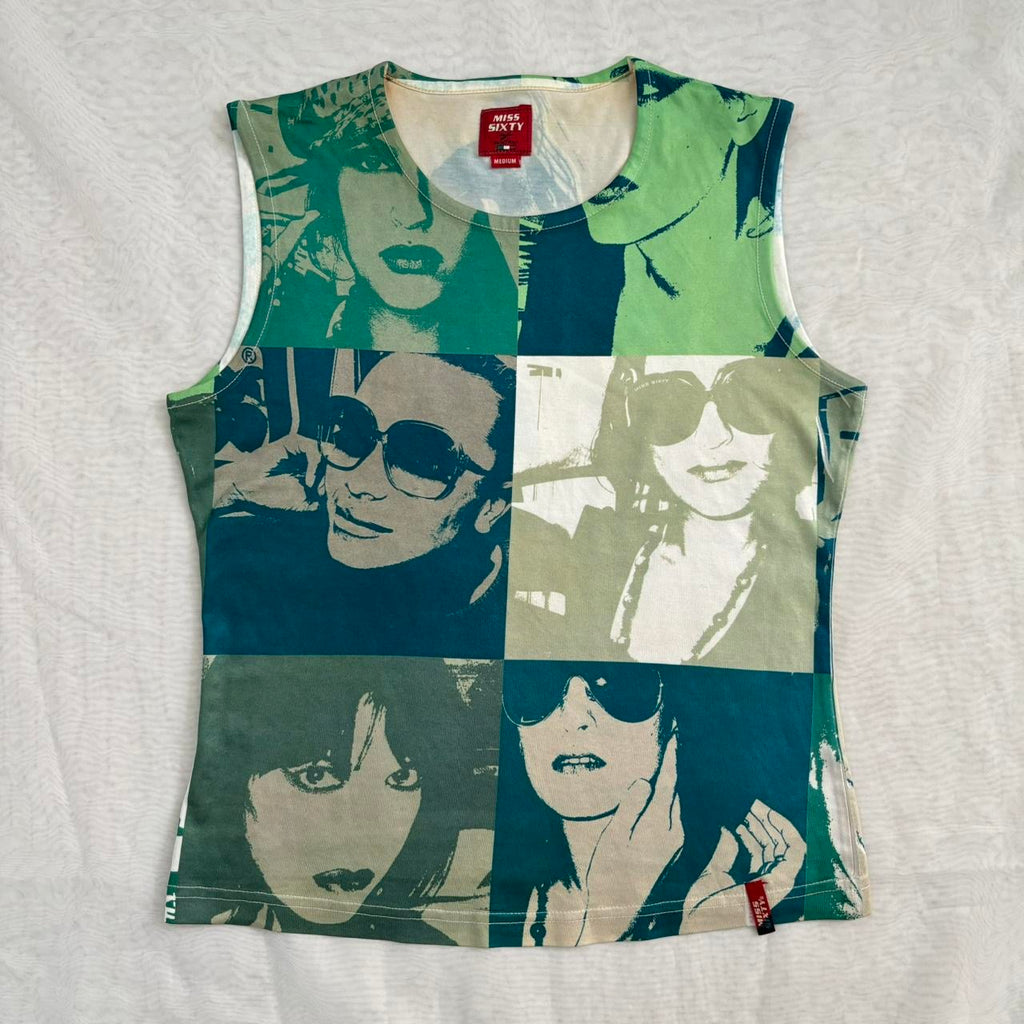 Miss Sixty Sunglasses Collage Top
