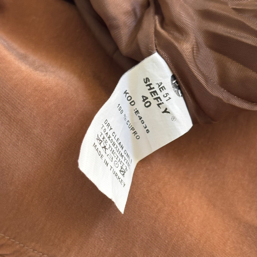 Asymmetrical Euro Cupro Skirt