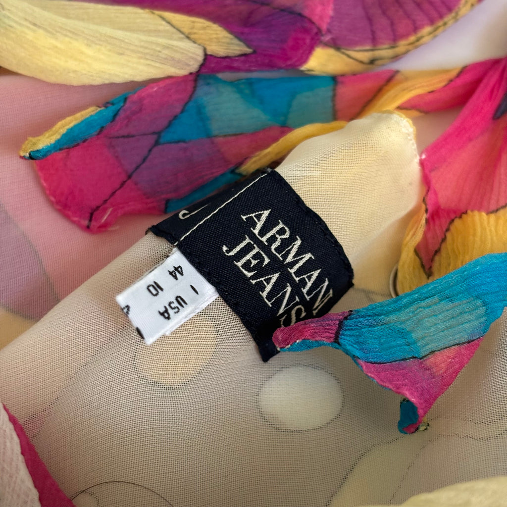 Armani Jeans 100% Silk Dress