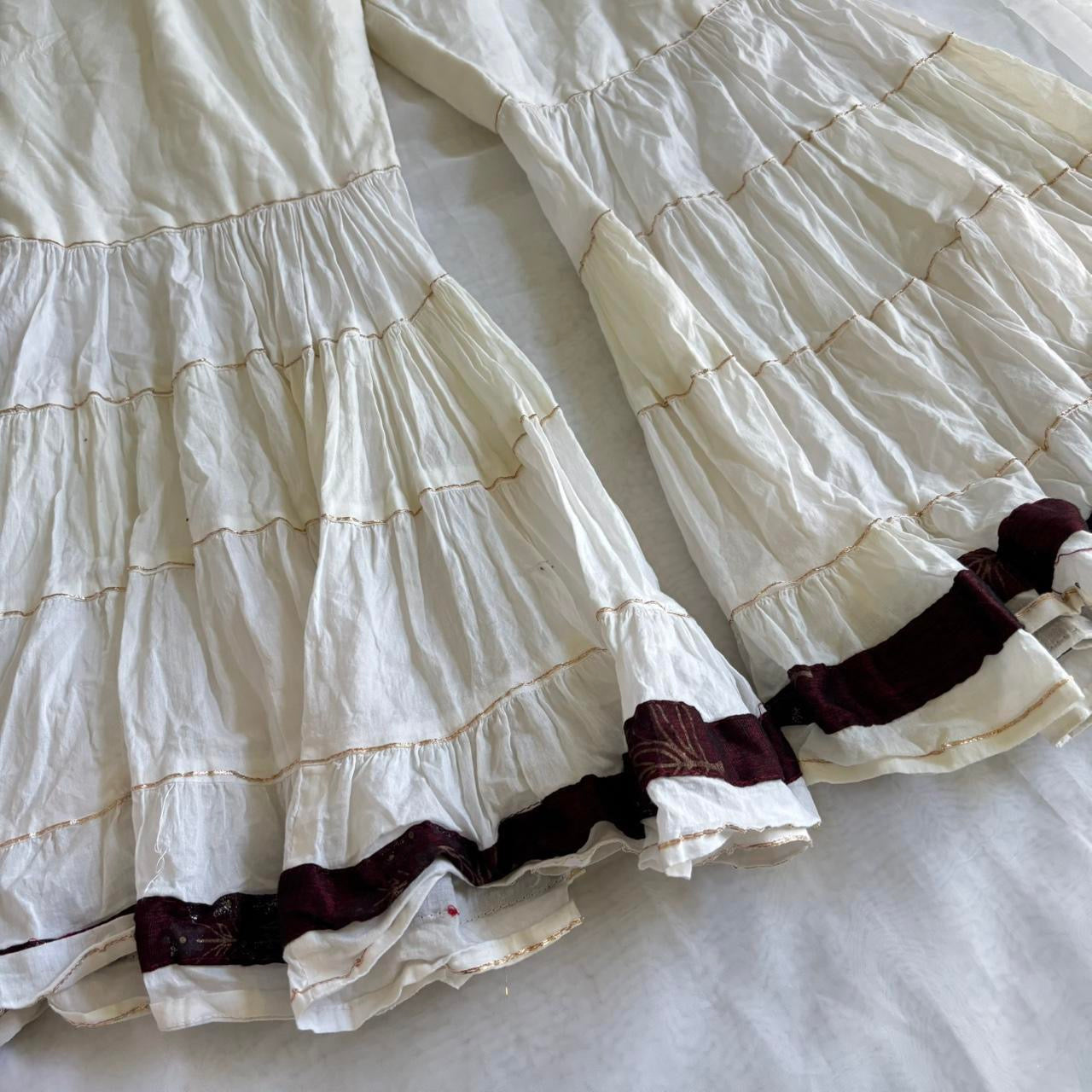 Vintage Boho Bell Bottom Pants