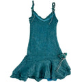 Spanish Brand Deep Aqua Dress